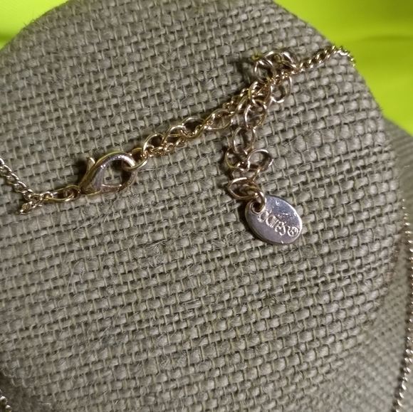 Claire's goldtone love chain necklace - Picture 2 of 4